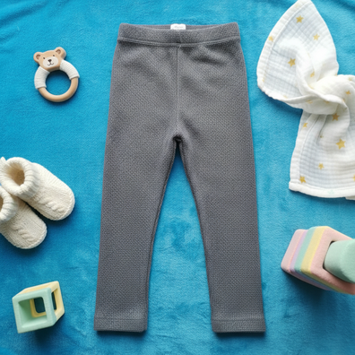 ZR Dark Grey Rib All weather Legging 13821